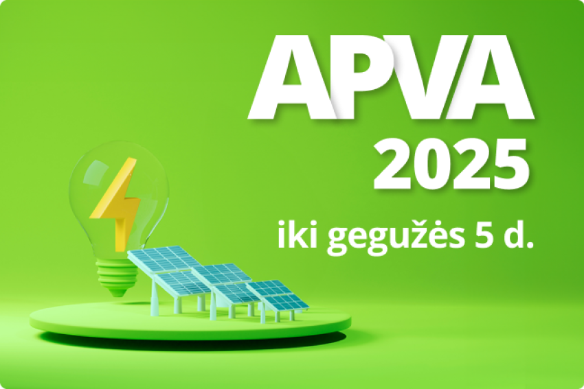 APVA parama iki 2025 m. gegužės 5 d.