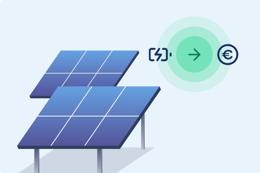 Kompensuojama pagaminta saulės energija